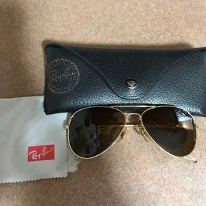 Ray-Ban Aviator Sunglasses 52 mm